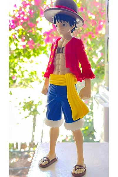 ALFA3DBASKI Monkey D.Luffy 27 CM 3D Baskı Anime Figürü -One Piece Koleksiyonl...