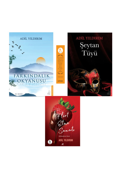 Destek Yayınları Şeytan Tüyü/Farkındalık Okyanusu/Flört Etme Sanatı (gözden G...