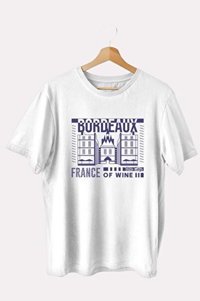 iLovePrints Μπλούζα City Bordeaux