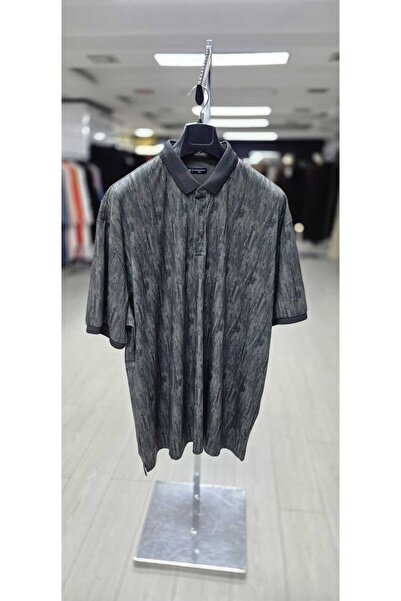 Tony Montana LMR-1113 Büyük Beden Polo Yaka T-Shirt