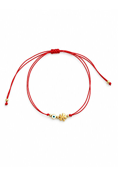 Venus Design Clover Evil Eye Anklet