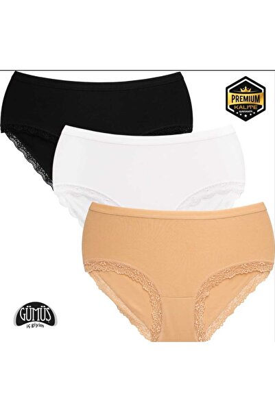 BB 100% Cotton Surdantel Bato Panties 3-Pack