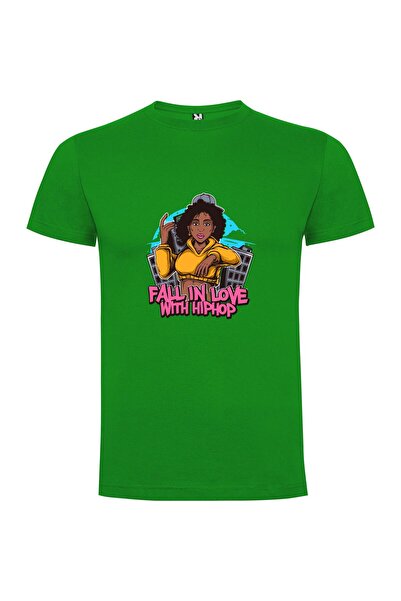 iLovePrints Yellow Hip Hop Goddess Tshirt