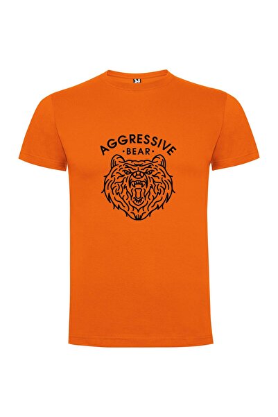 iLovePrints Fierce Bear Drawing Tshirt