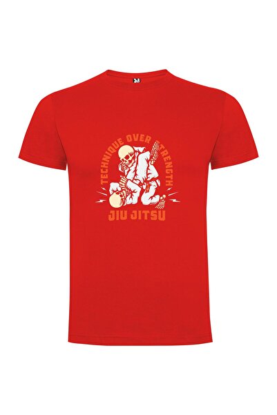iLovePrints Skateboard Skeleton Stunts Tshirt