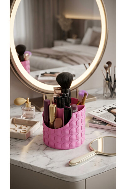 | Rotundate Hexa Organizer | Modern Dekoratif Makyaj ve Kozmetik Düzenleyici