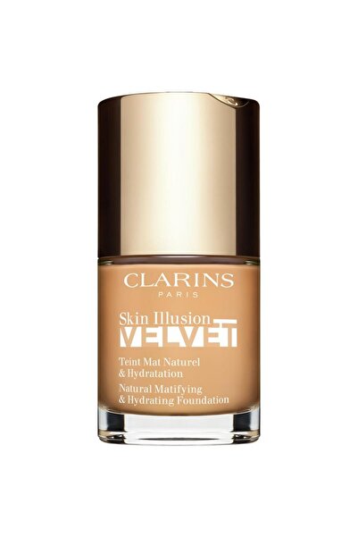 OEM Clarins, Skin Illusion Velvet Foundation, Mat, Fond de ten lichid, 110.5W...