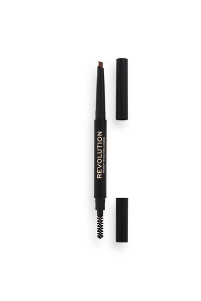 OEM Makeup Revolution, Creion Duo pentru Definirea Sprâncenelor, Creion Cremă...