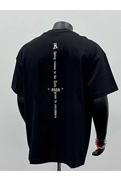 JANTIL MODA 🔥 Unisex Oversize 100% Cotton Crew Neck Short Sleeve T-Shirt 🔥