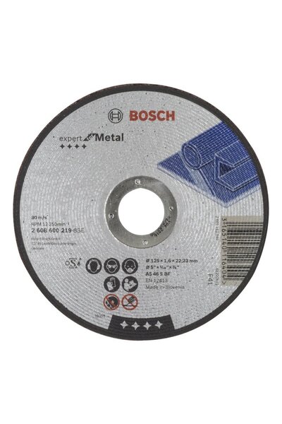 Bosch 125x1,6 mm Expert Metal Kesme Taşı Düz 2608600219