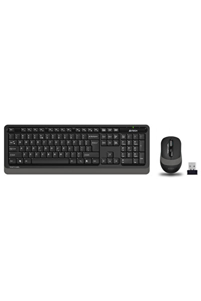 Genel Markalar A4 TECH FG1010, Gri, FSTYLER, 2.4Ghz Kablosuz, Türkçe Q, Klavy...