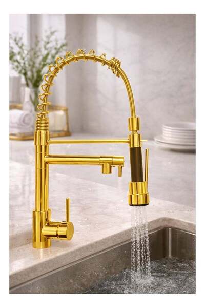 Generic Premium Commercial-Style Pull-Down Faucet