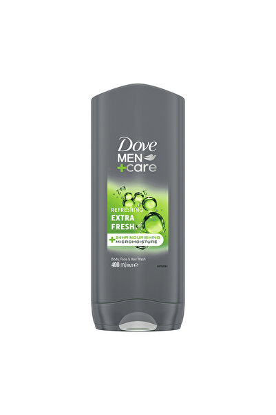 Dove Men +Care Extra Fresh Duş Jeli 400 Ml (5'li Paket)