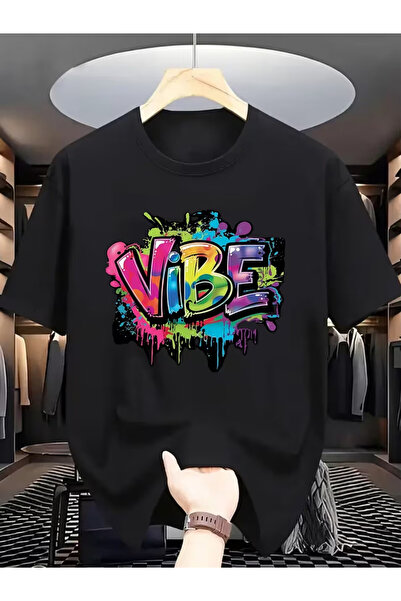 NOURAM تي شيرت رجالي بأكمام قصيرة من Vibe Graffiti Art، مليء بالطاقة والأسلوب...