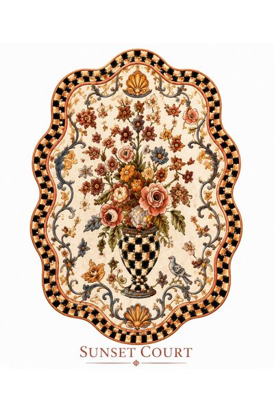 Rugs Modern Halı ETA Geleneksel Desenli Modern Dokuma Taban Dekoratif Halı sd...
