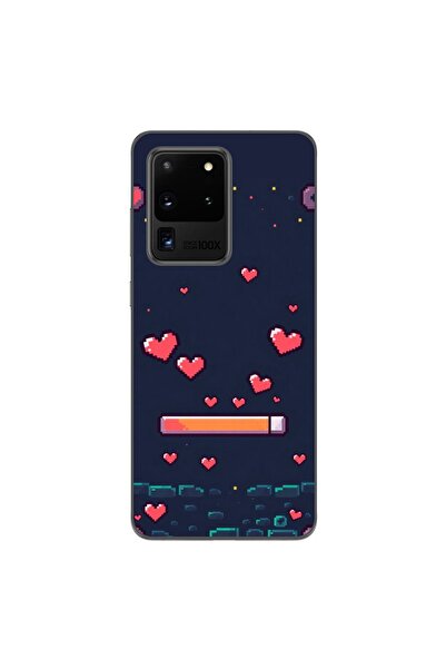 OEM Case compatible with Samsung Galaxy S20 Ultra Silicone Gel Tpu Pixelated ...