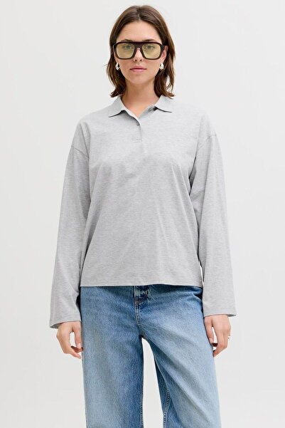 Jack & Jones Γυναικείο Μπλουζάκι Πόλο με Άνετη Γραμμή - Vilma