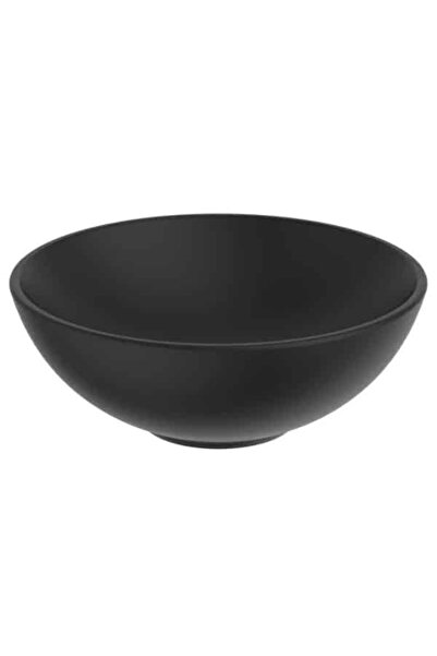 İdeal Standard Lavoar rotund de blat 410 mm ceramic negru fără preaplin