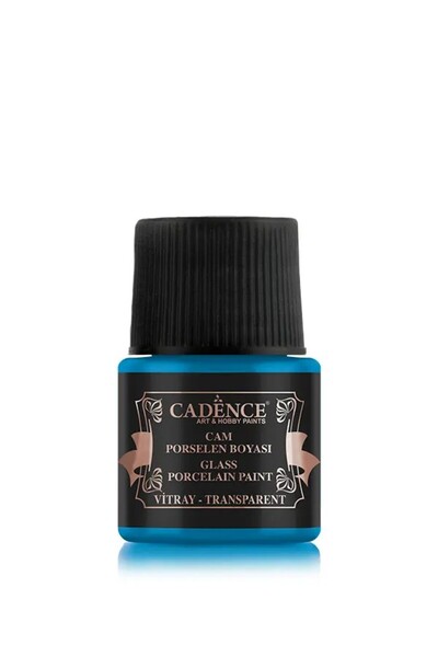 Cadence Vitray Cam Boyası 09 Turkuaz 45ML