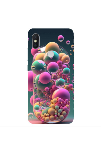 Other Xiaomi Redmi S2 Bubbles Transparent Silicone TPU Θήκη