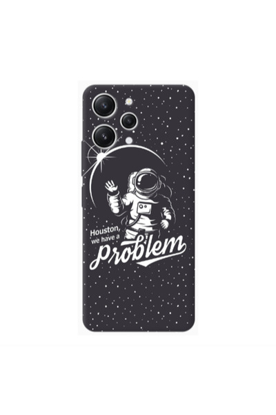 Other Xiaomi Redmi 12 Houston We Have A Problem Transparent Silicone TPU Θήκη