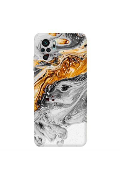 Other Xiaomi Redmi Note 10S Marble gray Patern Transparent Silicone TPU Θήκη