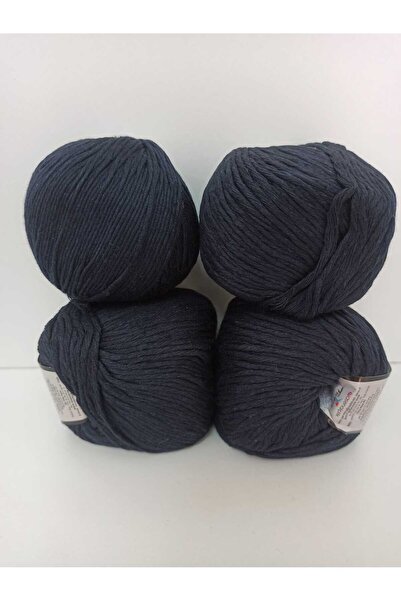 İPEK YÜN İPLİK DÜNYASI Koton Cotton Knitting Yarn 4*50 Gr 200Gr Suitable for ...