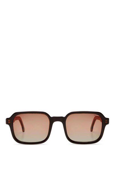 Komono Romeo Black Bronze Acetate Unisex Sunglasses