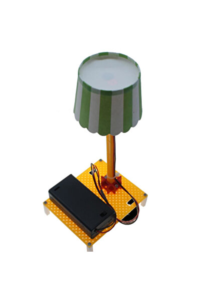 OEM Mini Masa Lambası DIY Kendin Yap Kit Eğitici Stem Proje Oyuncak Seti