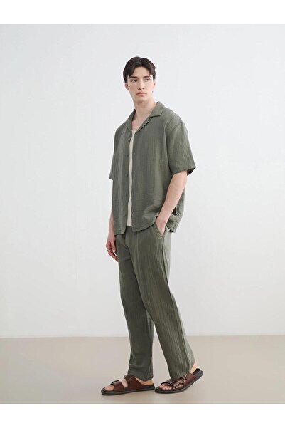LC Waikiki Loose Fit Men's Muslin Trousers (S6)