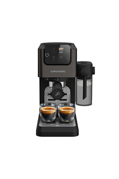 Grundig Ksm 6430 Semi-Automatic Espresso Coffee Machine, Automatic Brewing, Q...