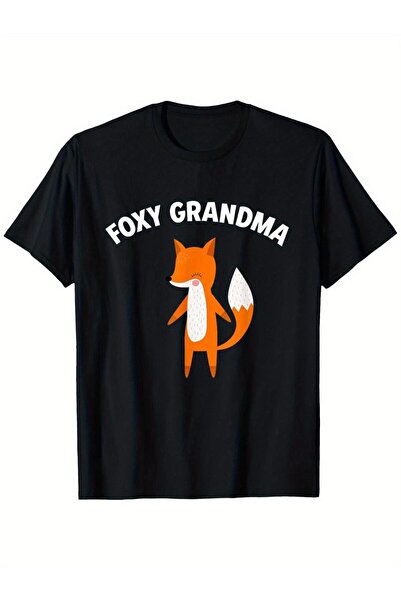 NOURAM Foxy Grandma T-Shirt - Humorous Pun Graphic Tee for Men Women, Relaxed...