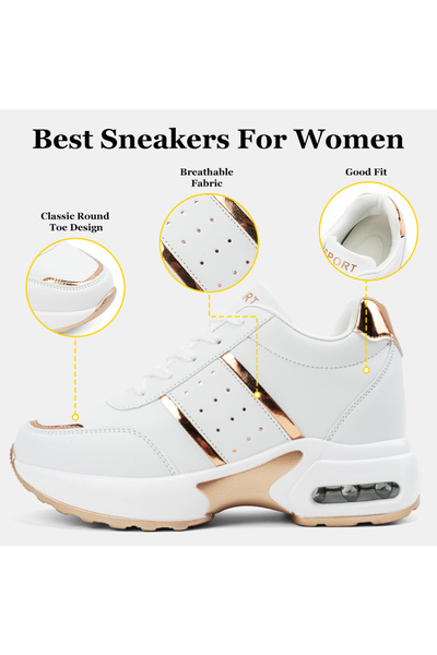 SOSENFER Versatile women's sports shoes for spring 2026, fashionable jogging ...