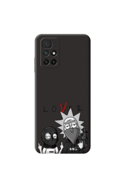 Other Xiaomi Redmi 10 2022 Rick Loser Black Colored Silicone TPU Θήκη