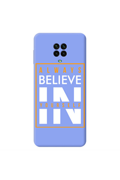 Other Xiaomi Redmi Note 9 Pro Always Belive Light Purple Colored Silicone TPU...