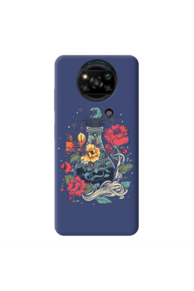Other Xiaomi Poco X3 /X3 Pro Magic vase Dark blue Colored Silicone TPU Θήκη