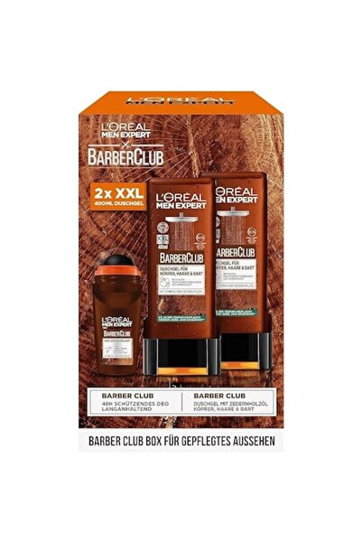 Men Expert L'OREAL Σετ Δώρου αποσμητικό roll-on 50ml + 2x400ml τζελ για γένια...