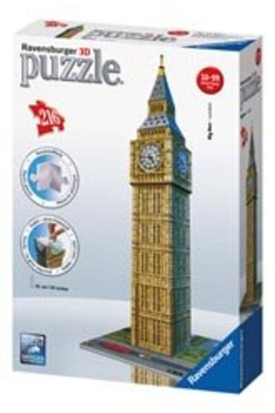 RAVENSBURGER 3D Παζλ Μπιγκ Μπεν 216 Κομμάτια (12554)