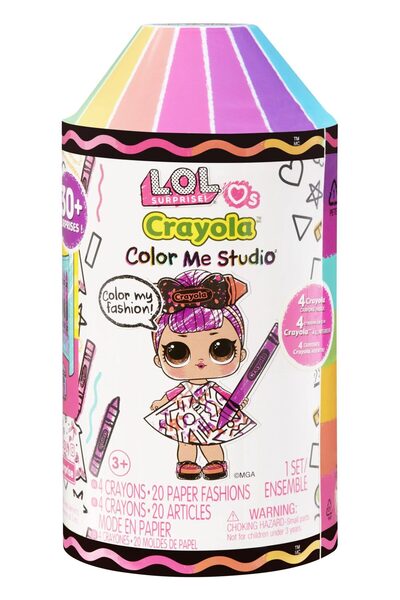 MGA Entertainment Λ.Ο.Λ. Σερπράιζ Λαβς Κρέιολα Στούντιο Κούκλα Ζωγραφικής με ...