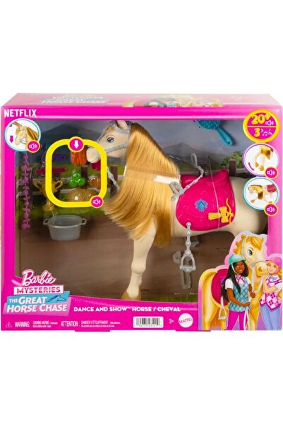 mattel Μπάρμπι Το Μεγάλο Άλογο Τσέις (HXJ42)