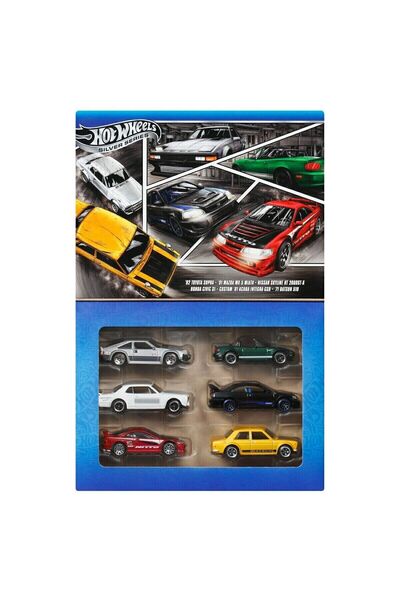 mattel Hot Wheels Οι Δρόμοι της Ιαπωνίας Πολυσυσκευασία (JBY77)