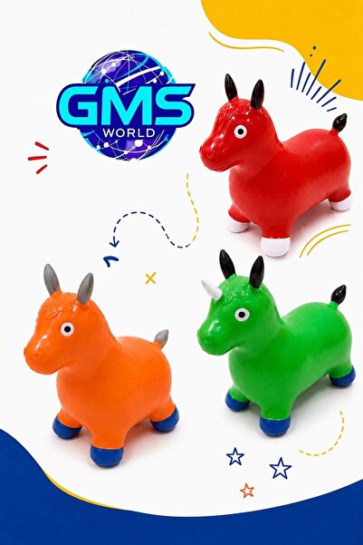 GMS WORLD 50X55 cm Ziplayan Inflatable Animal
