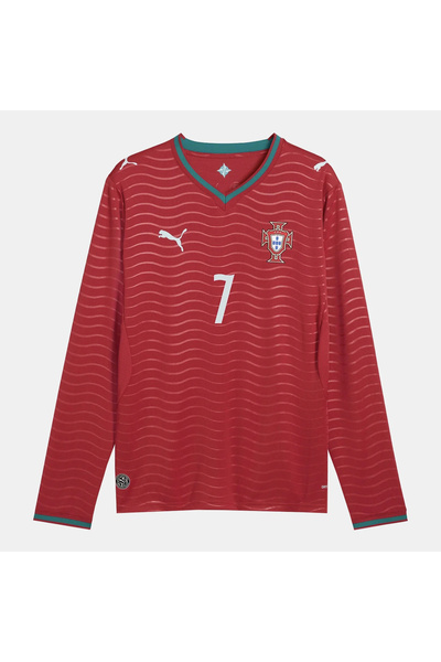 Premium قميص منتخب البرتغال 2026 بأكمام طويلة (رونالدو 7)