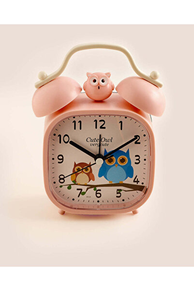 REDTAG Pink Animal Mini Alarm Clock