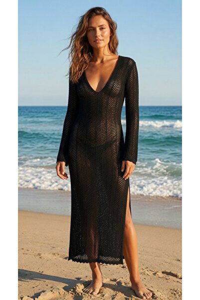 Livaa Beach Dress Knitwear Cotton