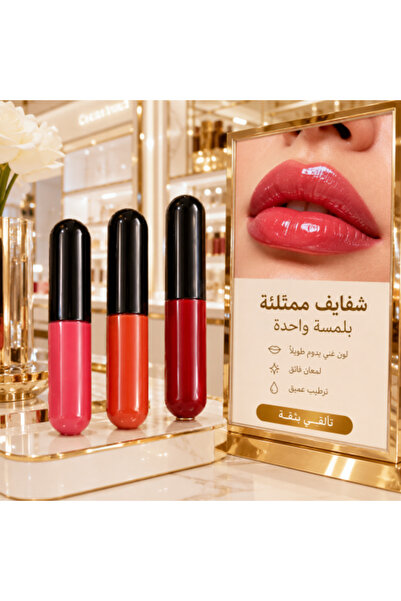 Love Me 3 small lipsticks, random color, suitable for putting in a bag or for...