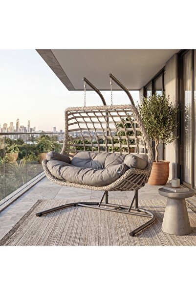 Velice Cunda İkili Bahçe ve Balkon Salıncak