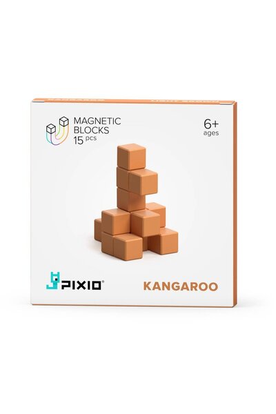 Generic Brand Maro deschis Kangaroo 15 Blocuri de construcție |   Seria de cu...