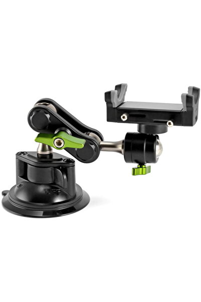 LANPARTE Ventuza cu magic arm si suport de telefon UBA-01