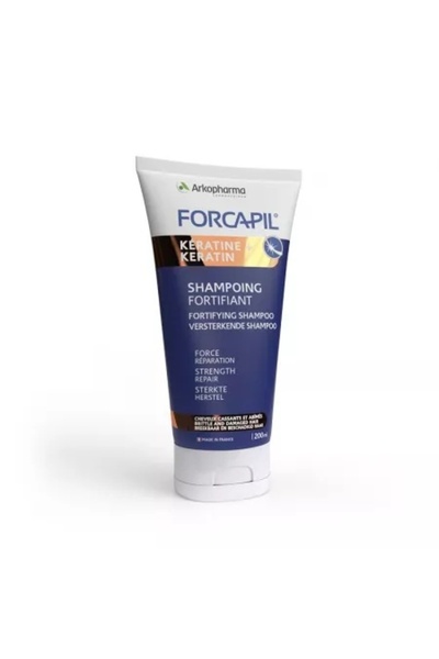 Verset Parfums Sampon fortifiant pentru par deteriorat Forcapil Keratine+, 20...